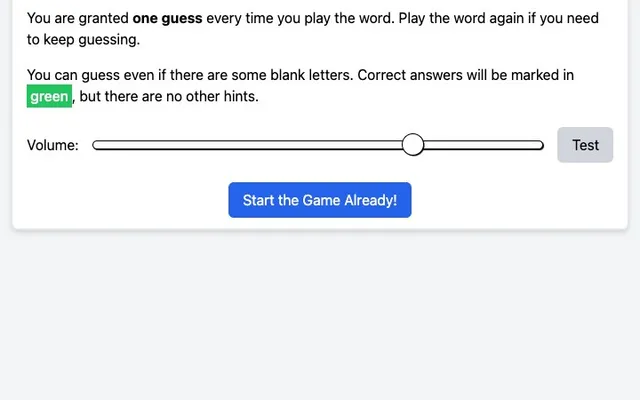 'morsle' game in progress