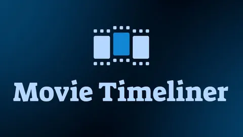 Movie Timeliner official game page captured in a desktop browser