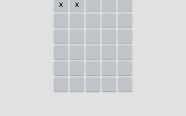 'Ordla' game in progress