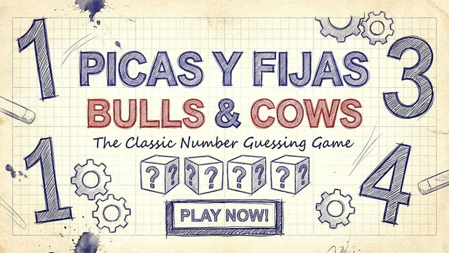 Picas Y Fijas official game page captured in a desktop browser