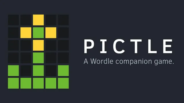 Pictle official game page captured in a desktop browser