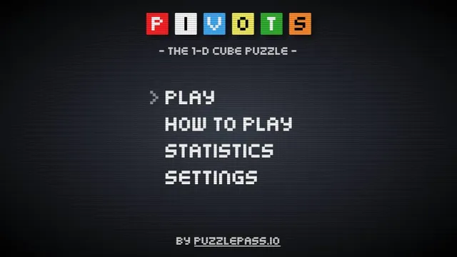 Pivots official game page captured in a desktop browser