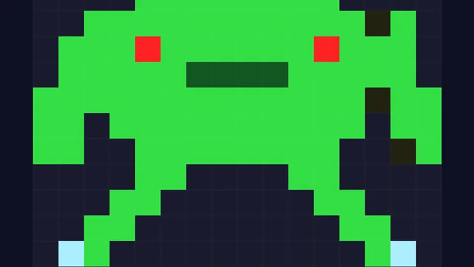 Pixel Golf official game page captured in a desktop browser