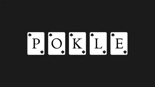 Pokle official game page captured in a desktop browser