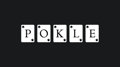Pokle official game page captured in a desktop browser