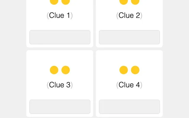 'Punnett Squareword' game in progress