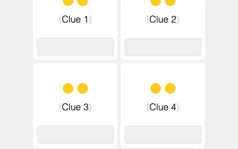 'Punnett Squareword' game in progress