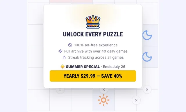 'Puzzleship - Equinox' game in progress