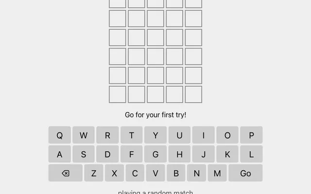 'Qwrtl' game in progress