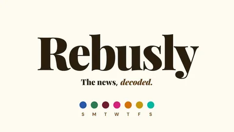 Rebusly official game page captured in a desktop browser