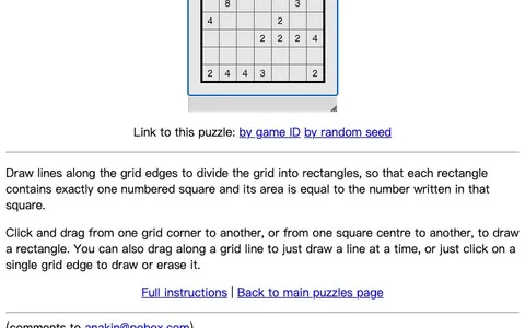 'Rectangles' game in progress