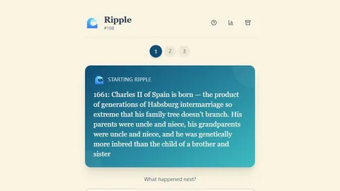 Ripple official game page captured in a desktop browser