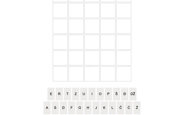 'Rječkaš?' game in progress