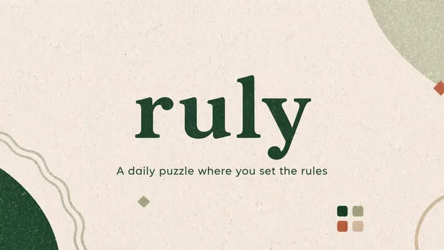 Ruly official game page captured in a desktop browser