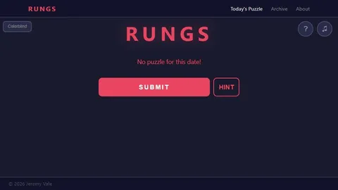 'Rungs' game in progress