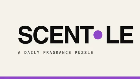 Scentle official game page captured in a desktop browser