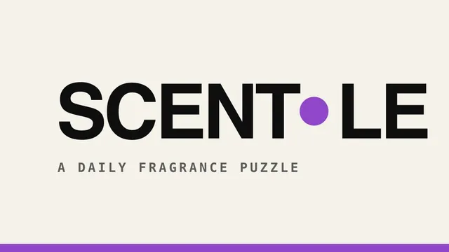 Scentle official game page captured in a desktop browser