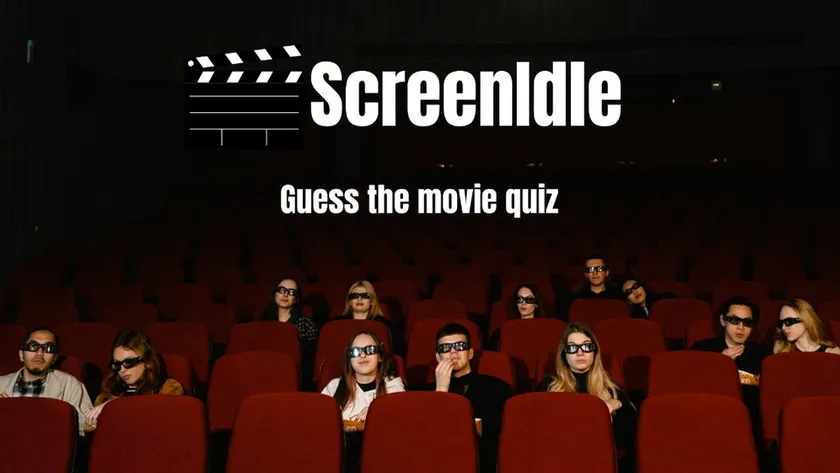 ScreenIdle official game page captured in a desktop browser