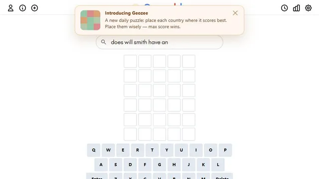 Searchle official game page captured in a desktop browser