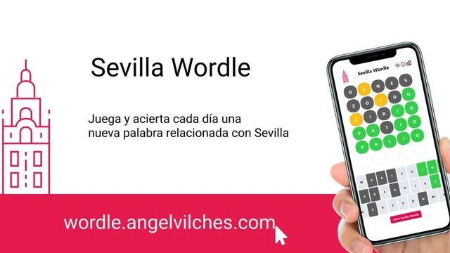 Sevilla Wordle official game page captured in a desktop browser