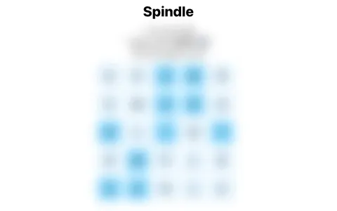 'Spindle' game in progress