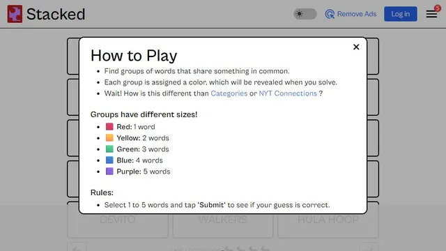Stacked official game page captured in a desktop browser