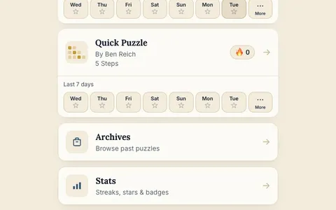 'Stepwords' game in progress