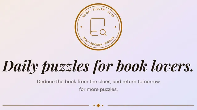 Story Sleuth official game page captured in a desktop browser