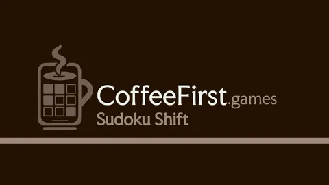 Sudoku Shift official game page captured in a desktop browser