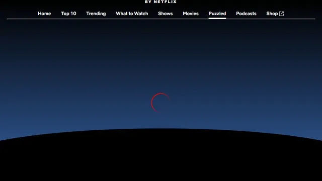 Sudoku official game page captured in a desktop browser