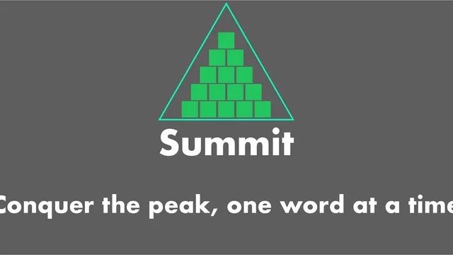 Summit Game official game page captured in a desktop browser