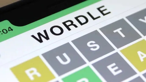 Superbugs Wordle official game page captured in a desktop browser