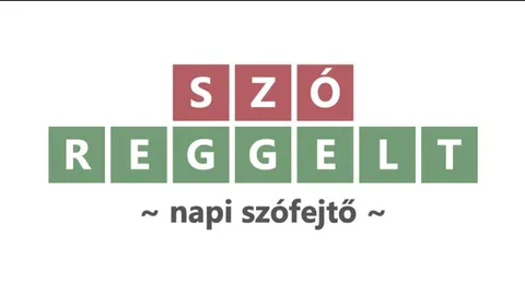 Szó reggelt! official game page captured in a desktop browser