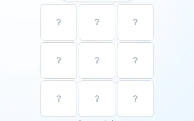 'Tic-Tac-Word' game in progress