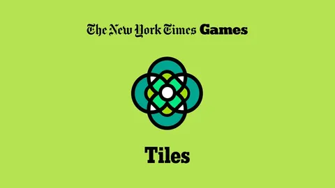 Tiles official game page captured in a desktop browser