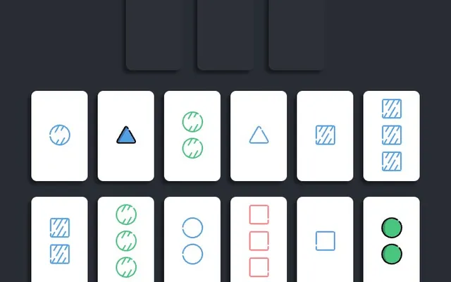 'Triplets' game in progress