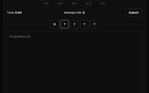 'WayWord' game in progress
