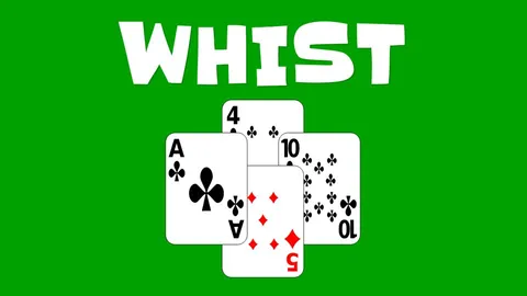 Whist official game page captured in a desktop browser