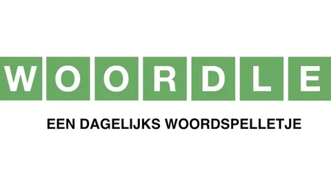 Woordle official game page captured in a desktop browser