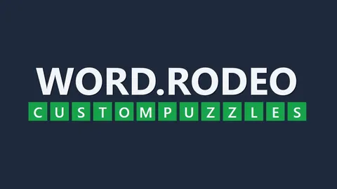 word.rodeo official game page captured in a desktop browser