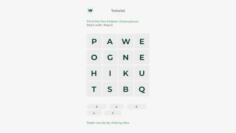Word Salad official game page captured in a desktop browser