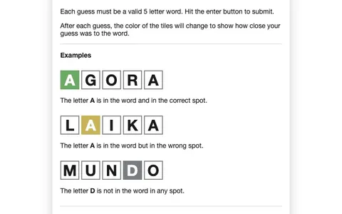 'Wordle Ladino' game in progress