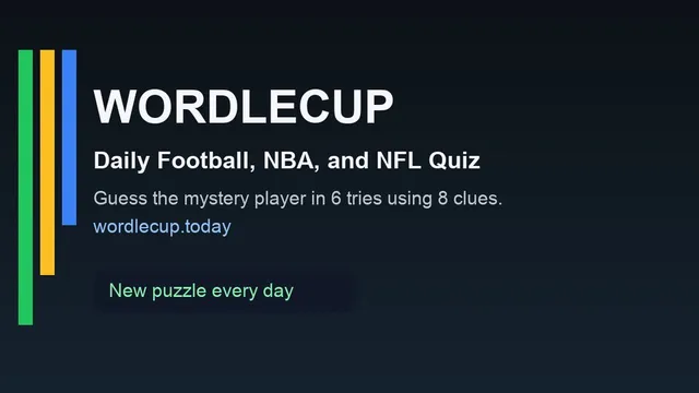 Wordlecup official game page captured in a desktop browser