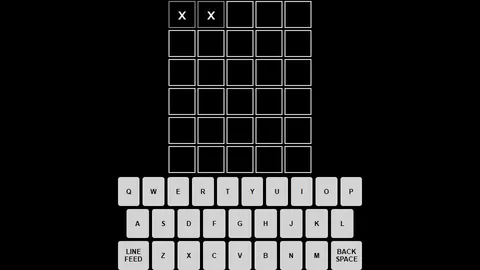 'WORDLIX' game in progress