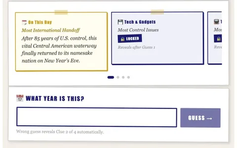 'Yearbook' game in progress